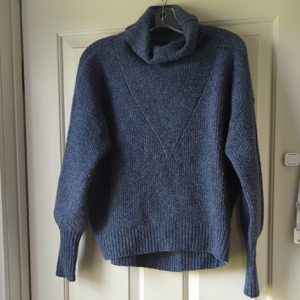 Ted Baker Navy Turtle Neck Sweater
